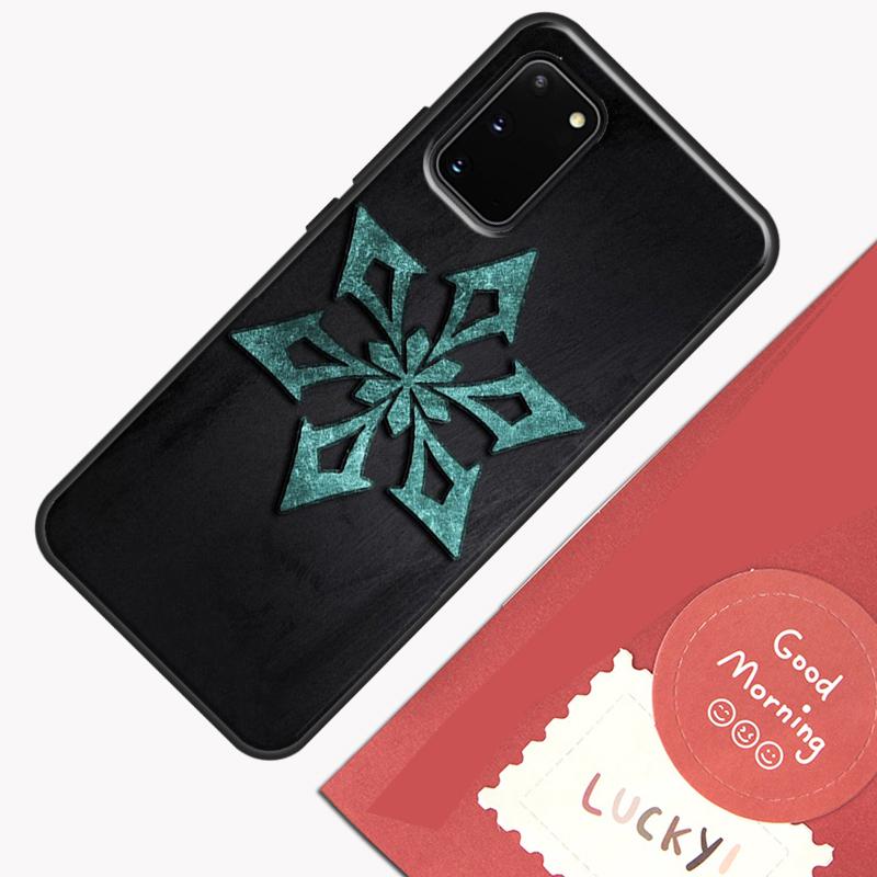 Genshin Impact Elements Phone Case For Samsung Galaxy S23 S26 Ultra S20 S21 S22 S24 S25 Plus S10 S25 FE Cover Shell