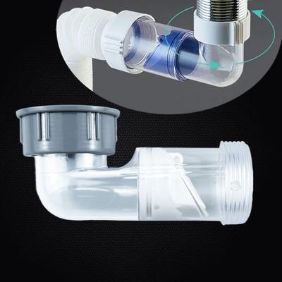 Universal Waschbecken Drainage Rohr Kit Gebogene Rohr Fallrohr Rohr Pipeline Zubehör Küche Waschbecken