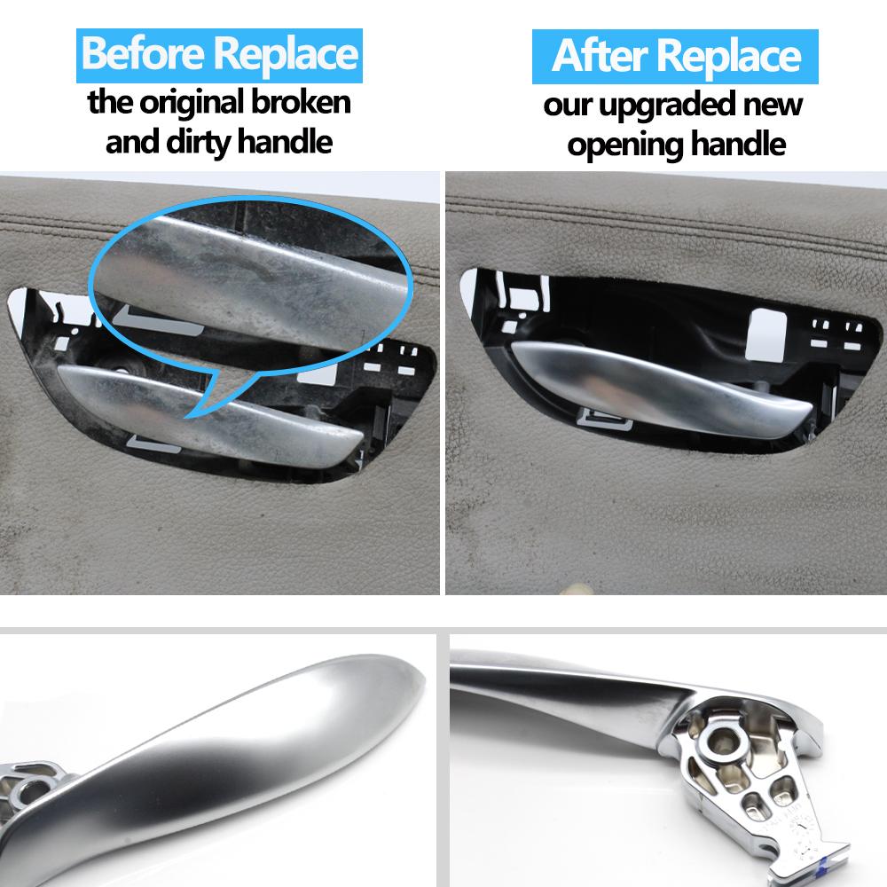 Auto links rechts Innentür verchromter Öffnungsgriff für BMW 5er F10 F11 F18 520i 523i 525i 528i 535i