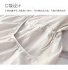 Fenghe Korean Style Summer Lazy Light and Thin Round Neck Waist Short Sleeve Dress