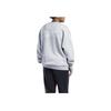 Reebok Letter Print Crew Neck Long Sleeve Casual Sports Pullover Sweatshirt Unisex Sweatshirt Gray HF2759-