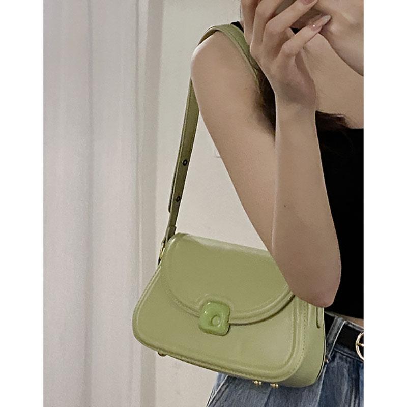 

Корейская версия прочная женская сумка новая мода нишевая упаковка конфетный цвет Ins Wind Pop сумки через плечо искусственная кожа простая