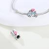 Kupfer Eiswagen Modell Perlen Original Anhänger Armband Charme Schmuck Party DIY Trendige Geschenke
