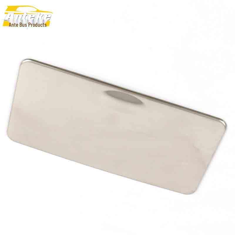 Stainless Steel Center Console Storage Box Decorative Sticker for Dongfeng Fengshen AX7