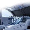 Graphene Car Sunshade: Blackout Windshield Curtain & Heat Insulation Cover