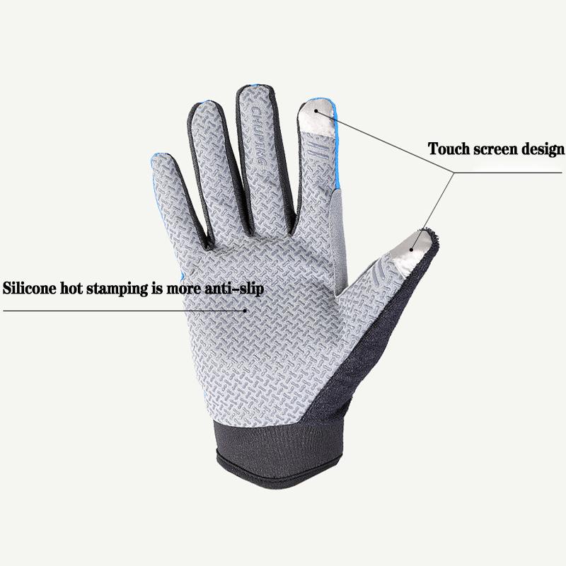 Touch Screen Cycling Gloves Breathable And Warm For Riding Camping and Outdoor Activities Unisex