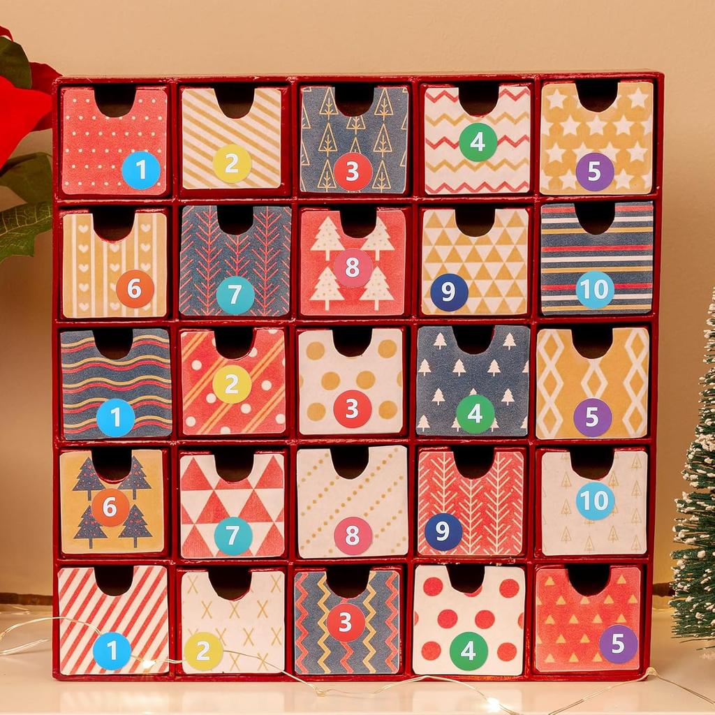 2808Pcs 0.8 Inch Small Number Stickers, 24 Sheets Colourful Number Stickers 1-10 Self Adhesive Round Numbered Stickers Label Sticker for Office