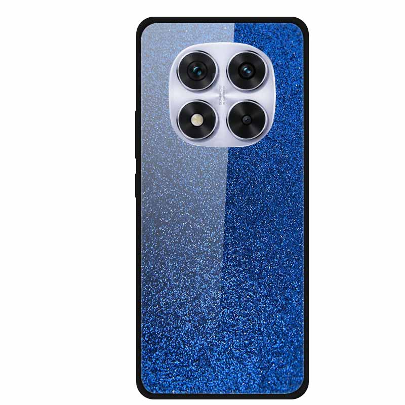 Tempered Glass Case For Redmi Note 14 Pro Coque 14Pro Flowers Phone Cases For Xiaomi Redmi Note14 Pro Hard Back Cover Case Funda