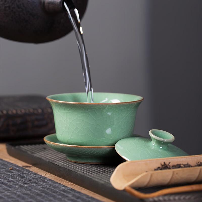 Longquan Celadon Gaiwan Tea Bowl