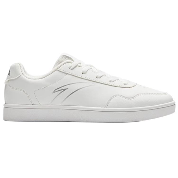 Anta Fashion Versatile Waterproof Lightweight Breathable Low-Top Skate Shoes Women sneaker Silver 922538041-2