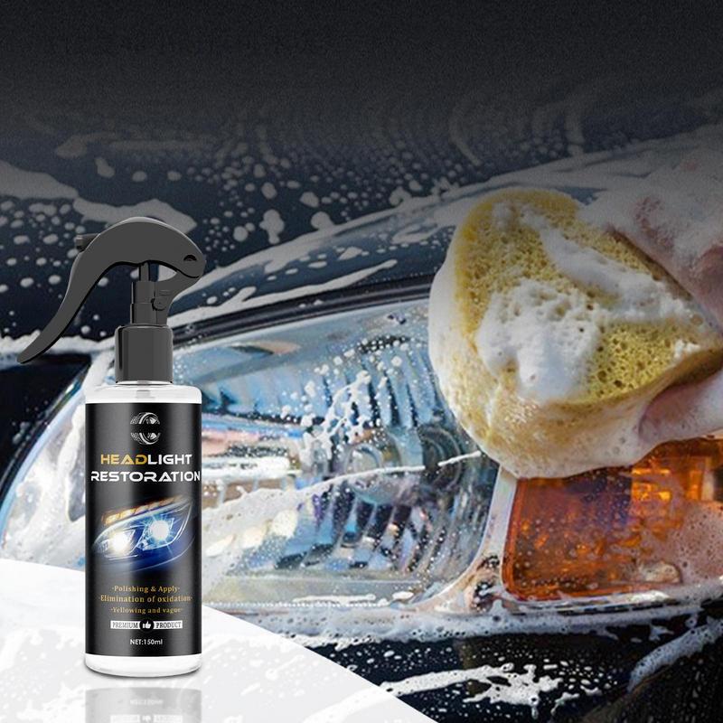 

Car Light Cleaner Headlight 150ml Headlight Restore And Protect Liquid Headlight Cleaner And Restorer Kit Car Headlight CHINA