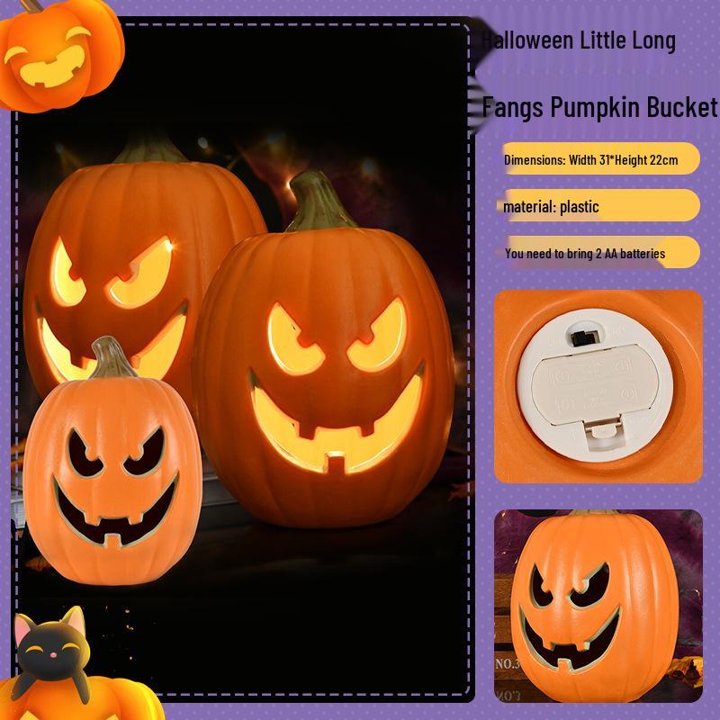 LED Pumpkin Lantern Halloween Decor for Parties and Events