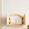 Copri Interruttori Moda Meccanismo di Sicurezza Si Fonde con la Decorazione Legno Naturale Durabilità e Facile Installazione