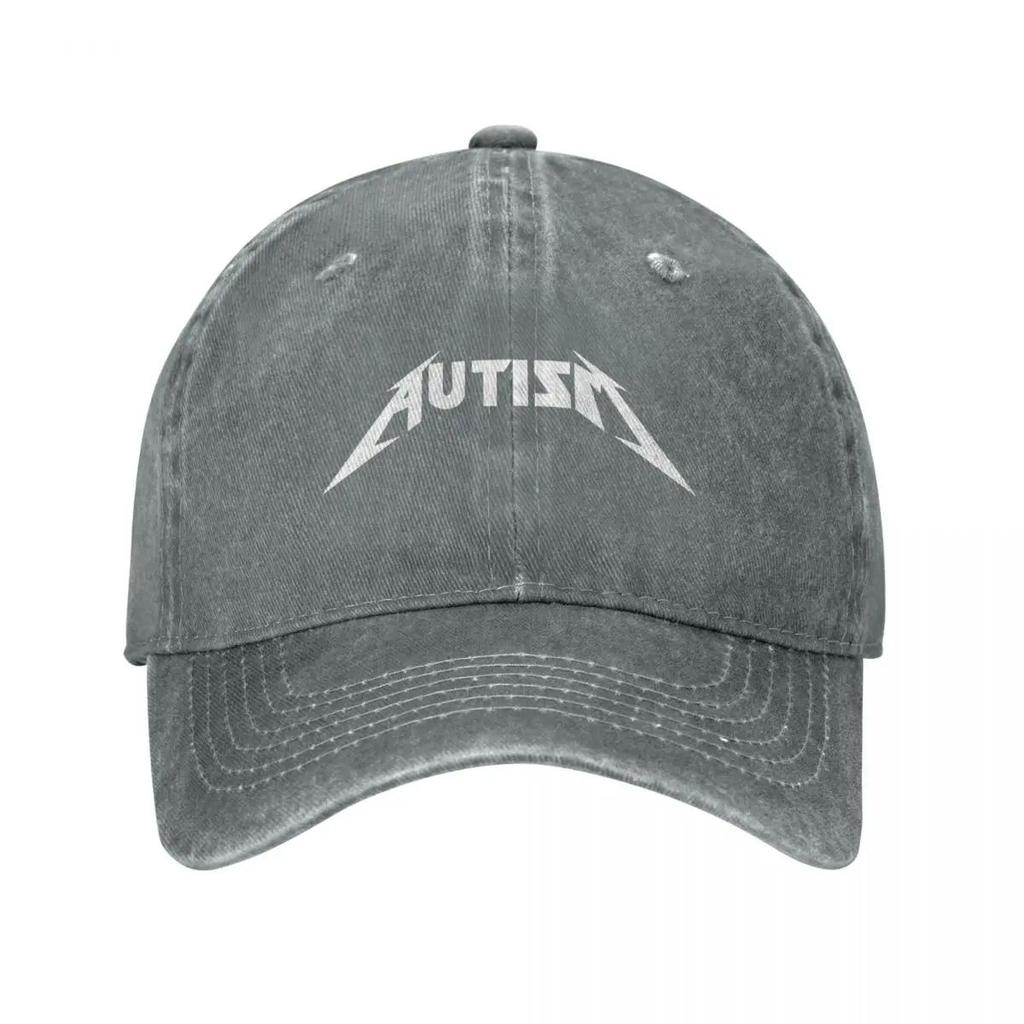 Autism Meme Unisex Style Baseball Cap Distressed Denim Caps Hat Casual Outdoor Running Golf Sun Cap Outdoor Sunscreen
