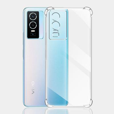 Nárazuvzdorné pouzdro na airbagy pro Vivo Y76 5G V2124 Měkké silikonové pouzdro na telefon Pro Vivo Y74S 5G TPU zadní kryt pro Vivo Y76S Funda