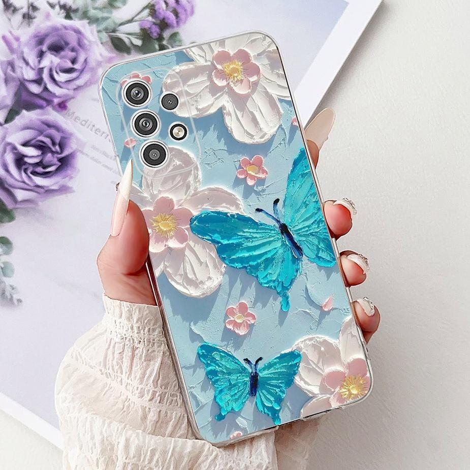For Samsung Galaxy A52 A52s A72 5G Case Cute Painted Cover Soft Silicone Phone Cases For Samsung A52 A 52 s Galaxy A72 5G Fundas