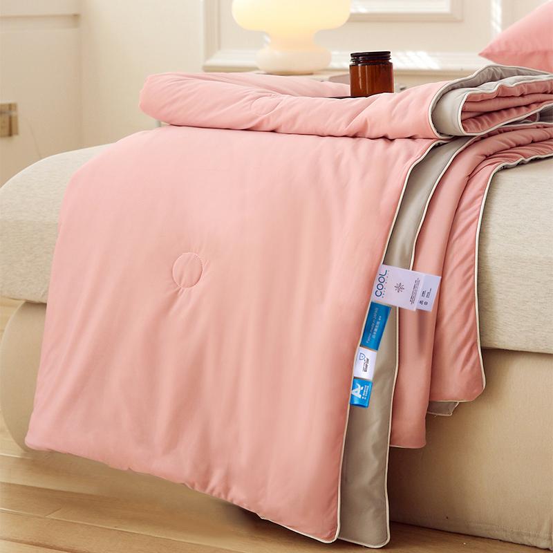 Summer Cooling Blanket Breathable Cool Down Air Condition Quilt Lightweight Summer Comforter with Double Side Cooling Fabric