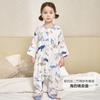 Bamboo Cotton Toddler Sleeping Bag With Leg Separation Anti-Slip Design Night Sleep
