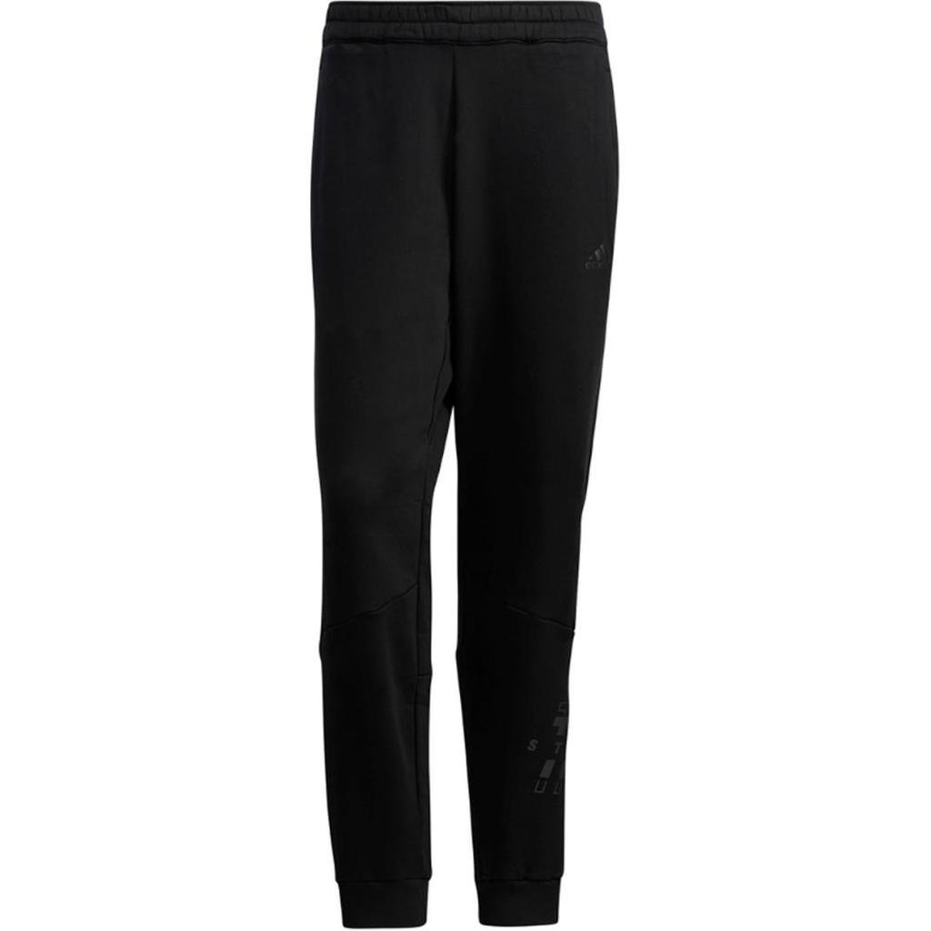 Adidas Sweat Jogger Pants BN649 Comfortable Soft Skin-Friendly Knitted Sports Pants Men Bottoms Black GT6354