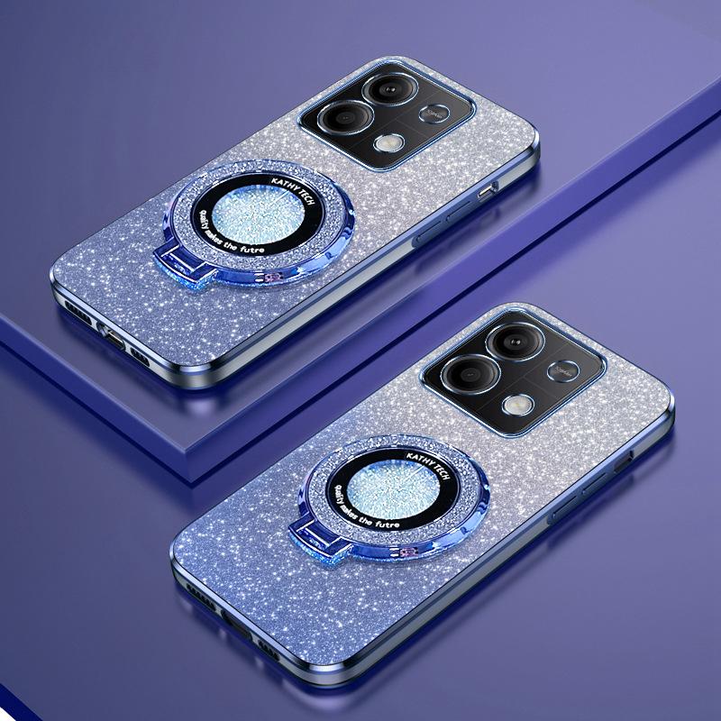 S 23 22 20 21 Luxus Gradient Glitter Plating Fall für Samsung Galaxy S23 S21 S20 Fe S22 Plus Ultra 5G Silikon Zurück Abdeckung S20Fe