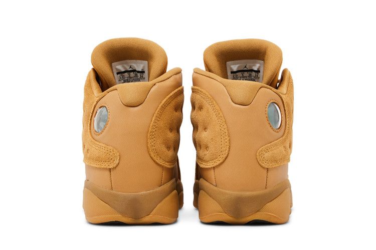Kids' Sneakers Jordan 13 Retro Wheat (GS) Elemental Gold/Baroque Brown-Gum Yellow