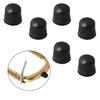 10Pcs Trombone Slide Rubber End Bumper Trombone Water Key Cork Pad Set Trombone Repairing Cork Pad Spit Valve Cork Pad