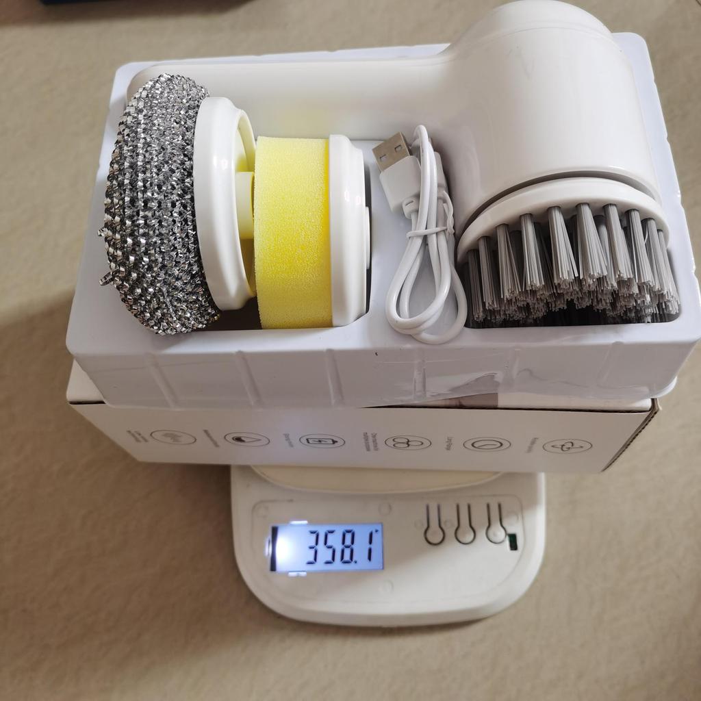 Wireless Multifunctional Electric Shoe and Cleaning Brush for Household Use