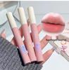 Butterfly Dream Lip Mud: Matte Nude Lip Glaze & Cute Necklace Set