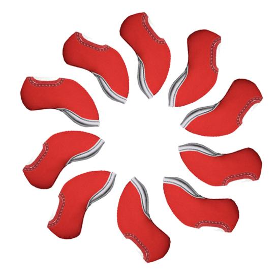 10 Pcs Golf Iron Covers Set Neoprene Golf Club Headcovers with Number Window