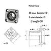 12mm ID LM12UU Linear Bearing & LMK12UU Flange Series: Wear-Resistant & Smooth