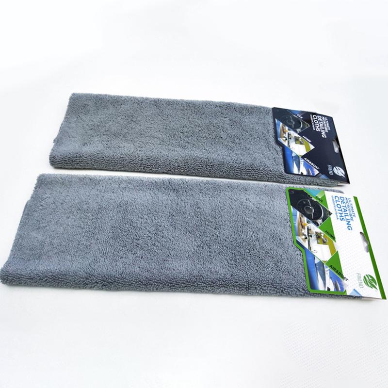2Pcs Car Microfiber Cleaning Towels Super Absorbent Car Care Cloth Detailing Washing Drying Towels Car Cleaning Tools 40*40cm