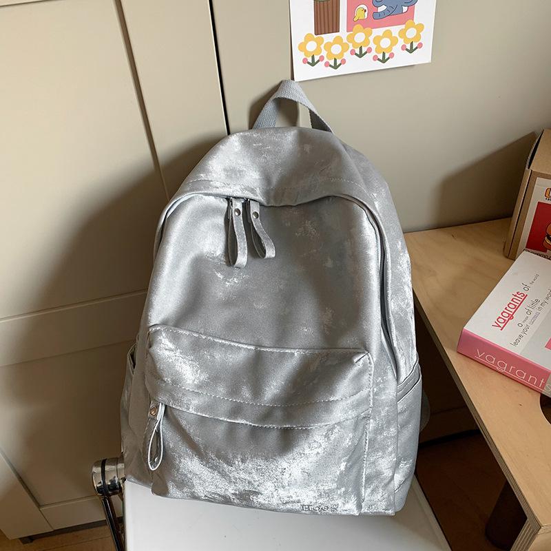 

Школьный рюкзак Корейская версия для студентов колледжа ins универсальный большой вместимости школьный рюкзак простой и повседневный новый дорожный рюкзак на плечо