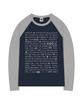 PRIMATE Sentence Oversized Vivid Raglan Long Sleeve 4 Colors
