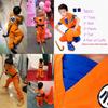 Vibrant Kids Adult Anime Dragon Ball Z Goku Cosplay Costume Set For Fancy Parties