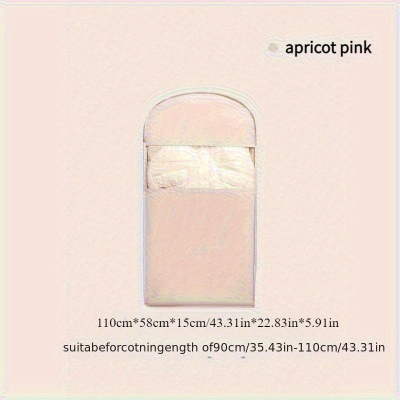 Clothes Hanging Clothes Compression Bag Dust Cover Satin Seasonal Clothes Wardrobe Down Jacket Household Compression Cover Clothes Dust Bag