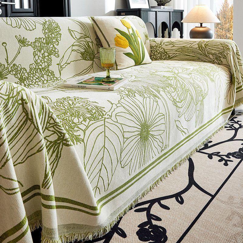 

Утолщенный двусторонний чехол для дивана, универсальный нескользящий чехол для дивана «Четыре сезона», полотенце для дивана, цельное покрытие, подушка для дивана 180*130