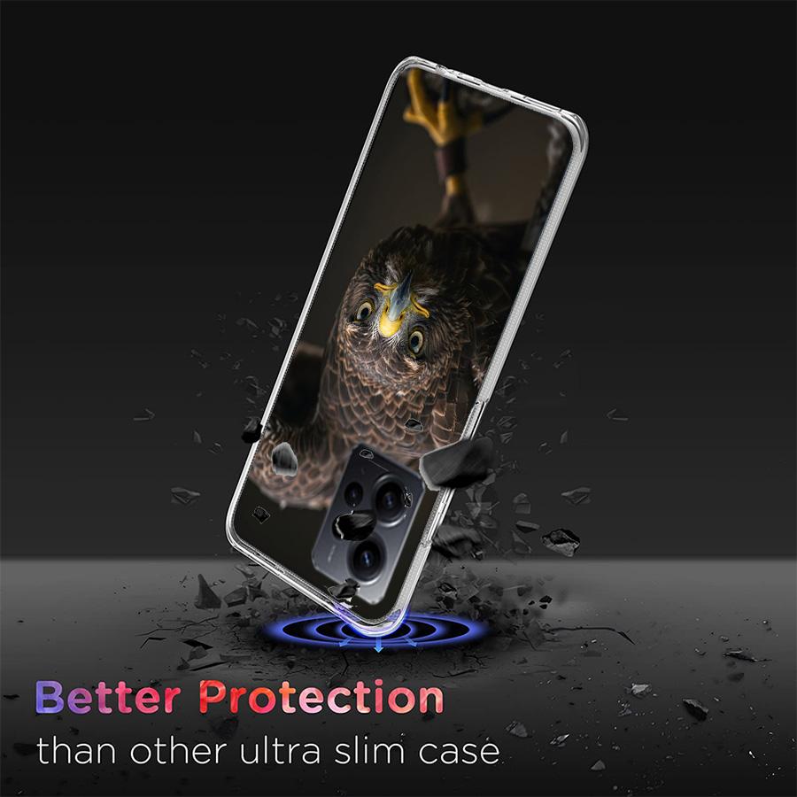 Majestic Eagle Gaze Phone Case For Redmi 12 13C 12C 15C 9 10 10C Note 13 Pro Plus 14 15 Pro 9T 9C 9A TPU Soft Cover Clear Cell C