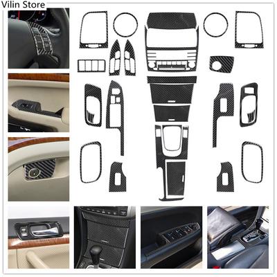 Dekorace interiéru auta Ochranná nálepka z uhlíkových vláken pro Acura TSX 2003 2004 2005 2006 2007 2008 Styling
