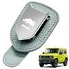 New Sunglasses Holder Protects Glasses In Car Leather Clip Glasses Holder Sun Visor Storage Design Easy Installation Perfect for Commuting and Road