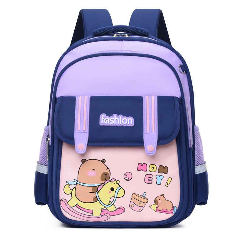 Childrens Cute Capybara Backpack For School With Comfortable Lightweight Design And Fun Colors