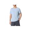 Anta Comfortable Breathable Simple Casual Versatile Short Sleeve T-Shirt Men Tops Wing-Blue 952527114-8