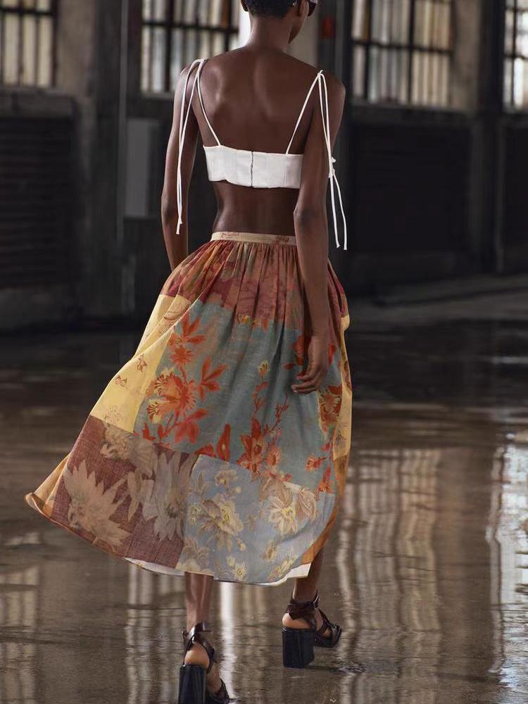 Letní Sexy Šik Jednobarevné Tílka na Špagetová Ramínka Dámská Ramínková Mašlička Květinová Odhalená Ramena Trička Dámská Bez Rukávů Plážové Volánky Klubové Dámské Oblečení