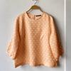 ZANZEA Women Casual Round Neck 3/4 Sleeve Polka Dot Print Loose Blouse