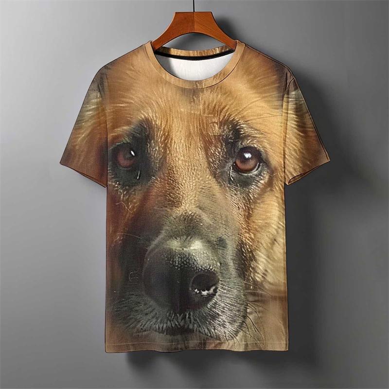 

3D Funny Cartoon Labrador Retriever Rowena Dogs Printed T-Shirt Funny 6XL