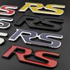 3D Metal Car Letters For Honda RS Emblem FIT Jazz Civic HRV Jade RS Logo Sport Badge Front Grille Trunk Stickers Acceessories