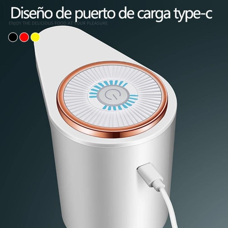 Rechargeable Water Dispenser Pump Quiet Portable Water Bottle Pump Automatic Drainage Machine for Camping Travel