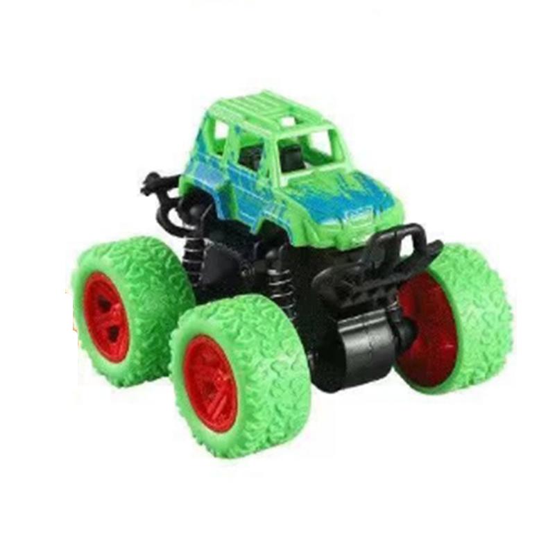 Inertial Off-Road Vehicle Pullback Children Climbing Car Plastic Friction Stunt Car Juguetes Carro Toys for Children Boys Gift