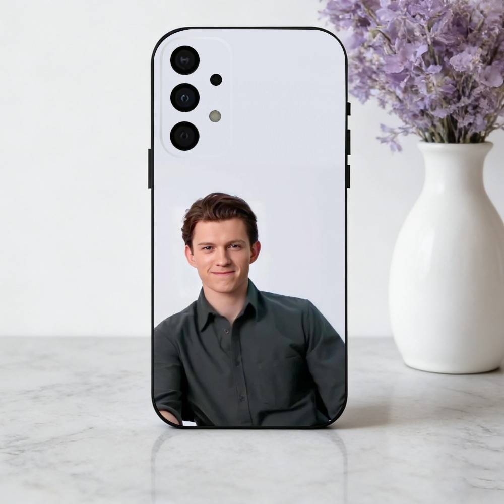 Handsome T-Tom H-Holland Phone Case For Samsung Galaxy A73,A72,A71,A70,A53,A52,A51,Soft Silicone Black Cover