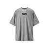 Casual Comfortable Fashion Versatile Short Sleeve T-Shirt Unisex Tops Light-Gray 2183B280-021