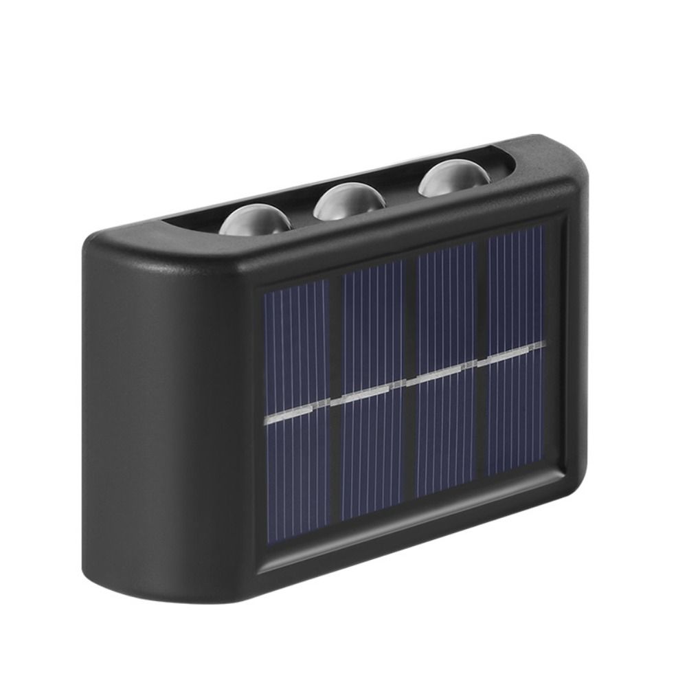 Solar Powered Solar Wall Lights Up And Down Luminous Lighting Garden Yard Decoration